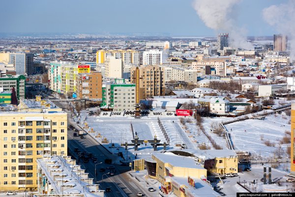 Республика Саха Якутия город Якутск парк