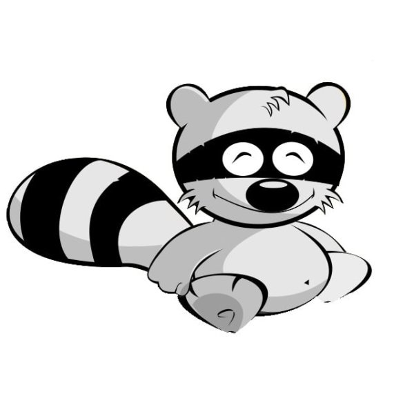 Енот клипарт