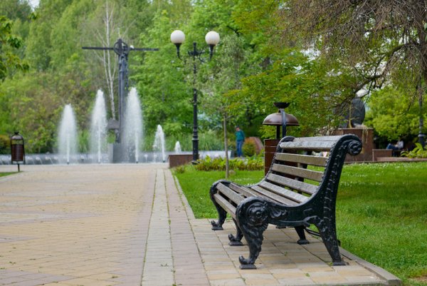 Парковая зона в Омске
