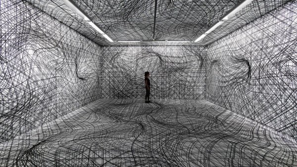 Оптические иллюзии художника Peter Kogler