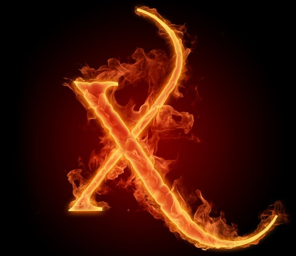 Красивая буква x