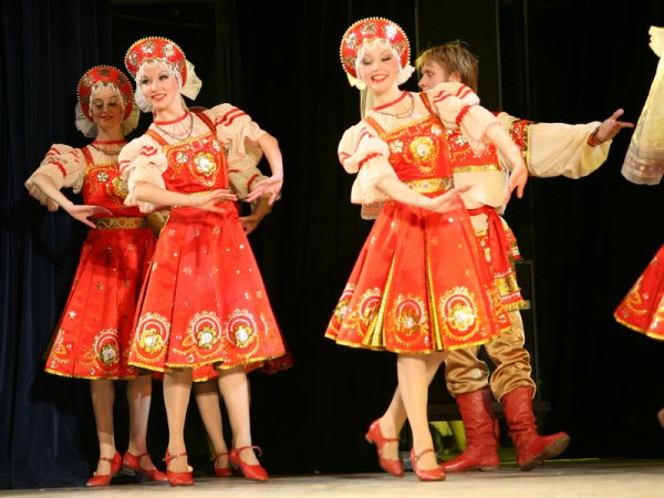Народный танец Барыня