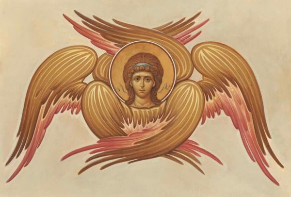 Шестикрылый Херувим и Серафим