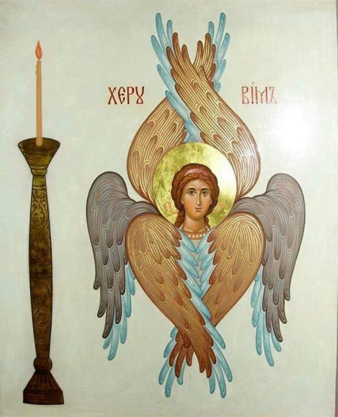 Серафим Шестикрылый, икона