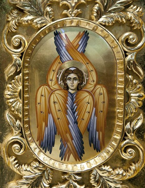 Серафим Шестикрылый, икона
