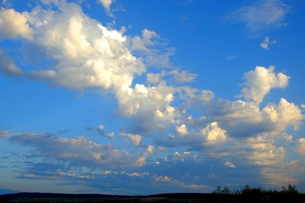 Небо с облаками