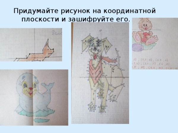 Интересные рисунки на плоскости