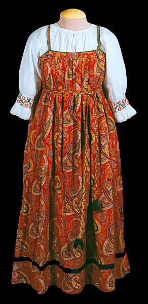 Сарафан лен