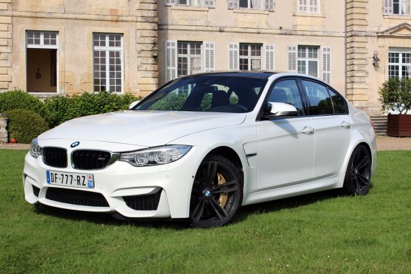 BMW m3 белая