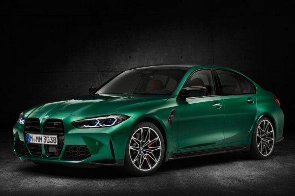 BMW m3 зеленая 2021