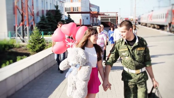 Встреча солдата