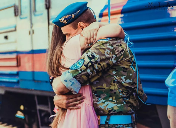 Встреча солдата