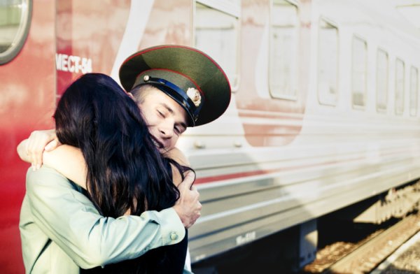 Встреча солдата