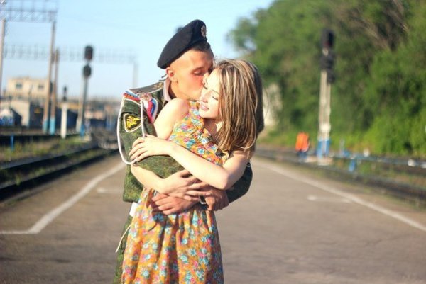 Встреча солдата