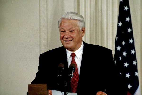 Борис Ельцин 1992
