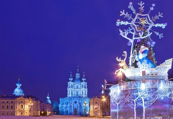 Елка в Санкт-Петербурге 2018