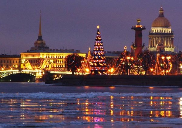 Петербург новый год