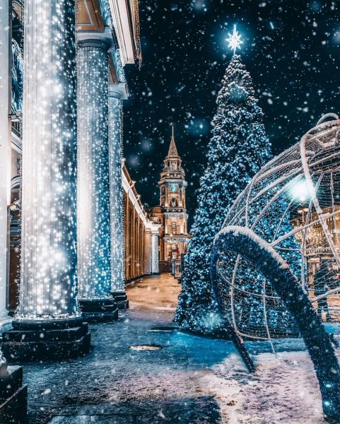 Новогодний Питер