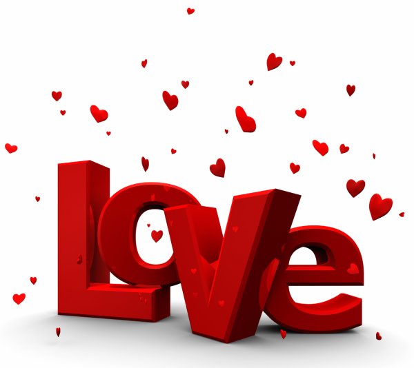 Фото с надписью i Love you