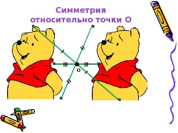 Симметрия относительно прямой рисунки
