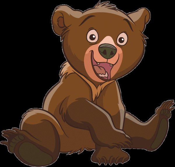 Медвежонок из мультфильма