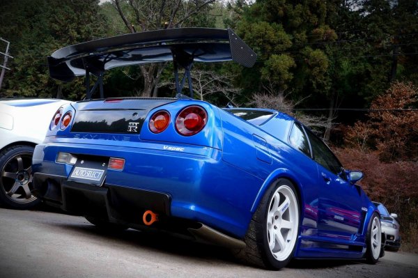 Nissan Skyline gt-r r34 v-spec II