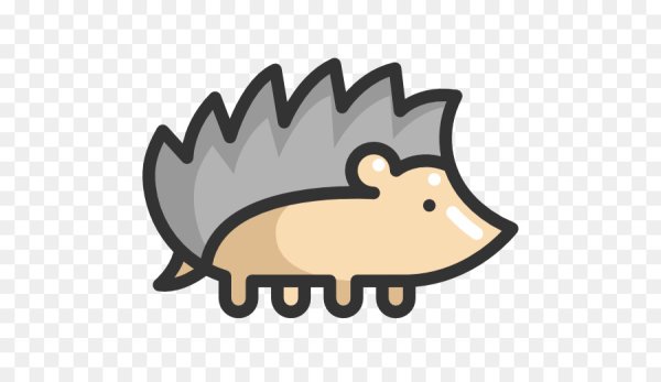 Ежик Flat