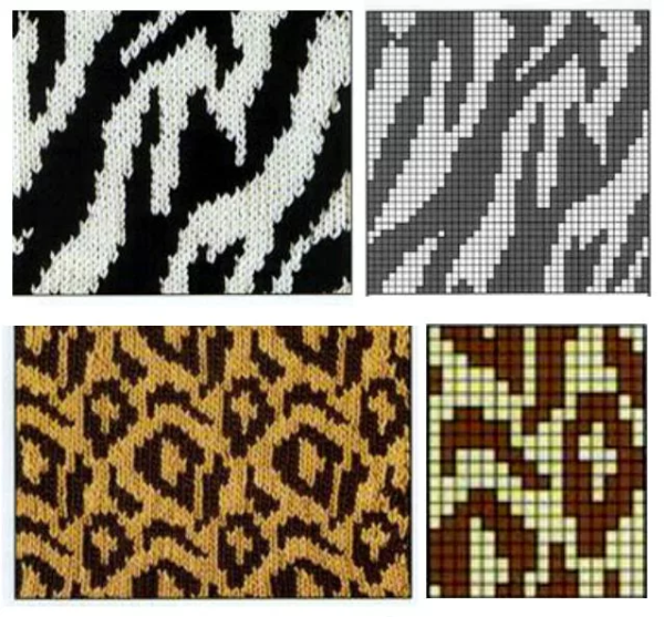 Леопардовый жаккард