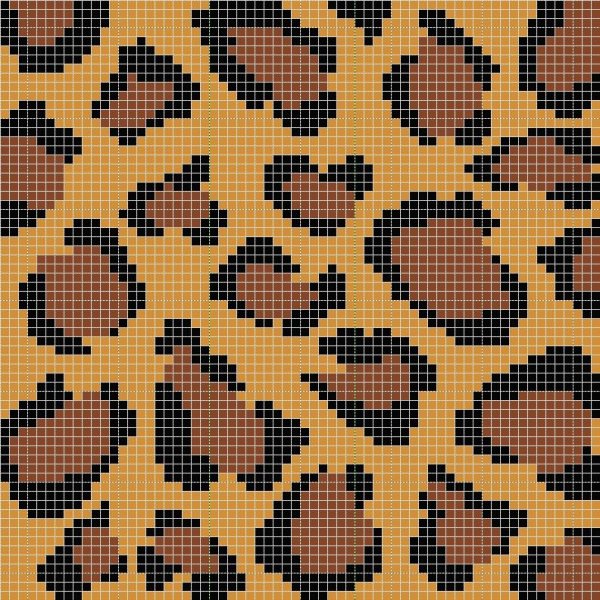 Леопардовый жаккард