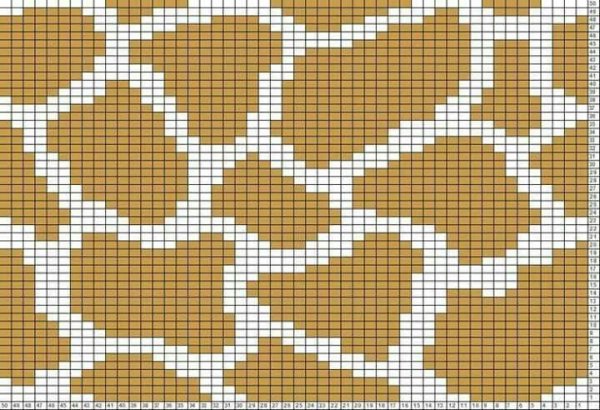 Узор жаккард Фенди