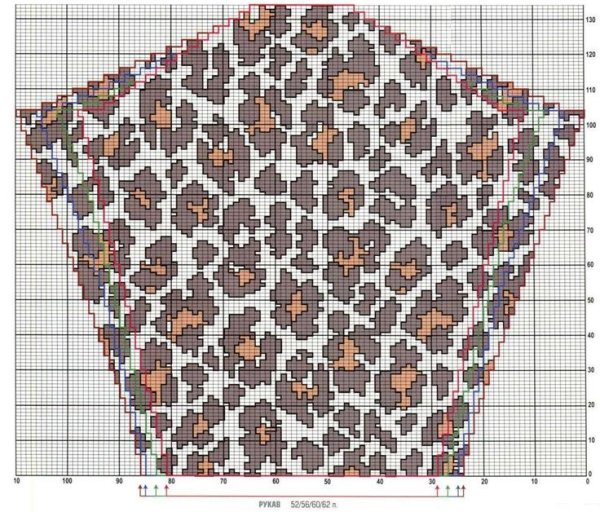 Жаккард интарсия