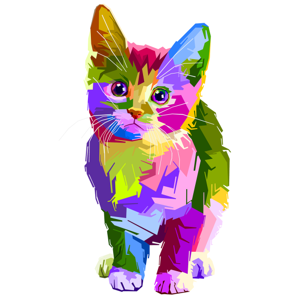 Разноцветные котята