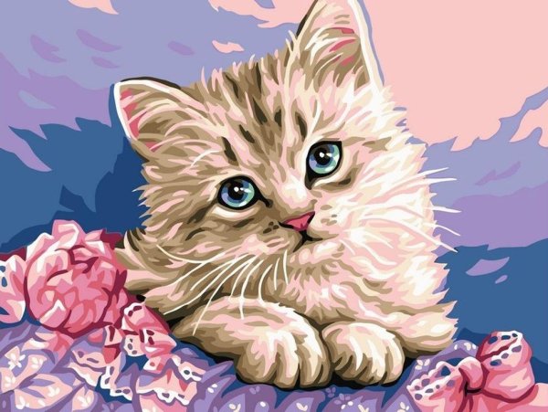 Котенок рисунок
