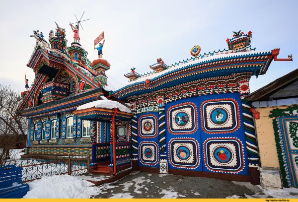 Свердловская область Невьянск Кунара самый красивый дом