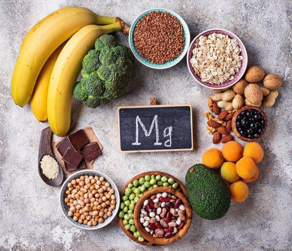 Продукты богатые магнием