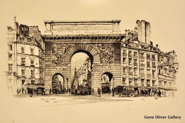 Старая архитектура в графике