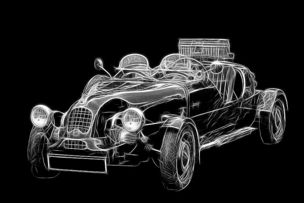 Старинные автомобили Графика