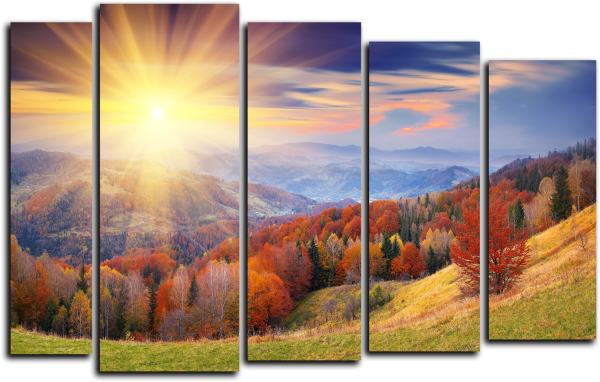 Триптих пейзаж