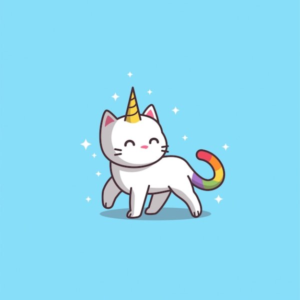 Котик Единорожка