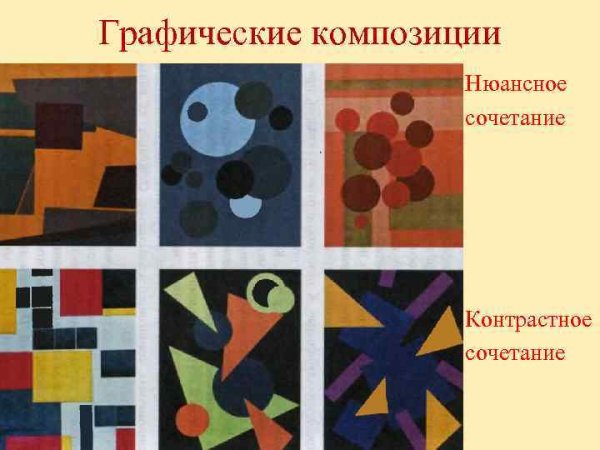Статика динамика нюанс контраст