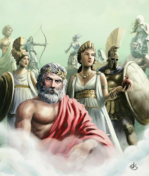 Олимп гора богов