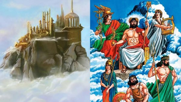 Олимп древняя Греция