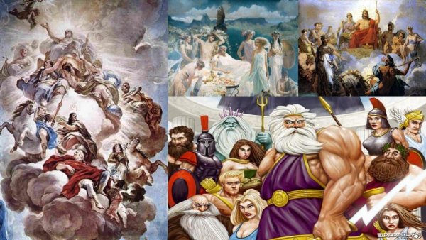 Олимп богов полубоги Греция