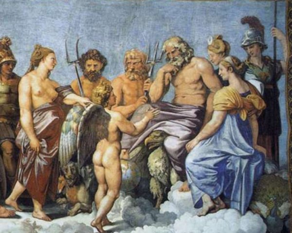 Боги древней Греции Зевс и гера