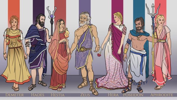 Гестия Деметра гера аид Посейдон и Зевс