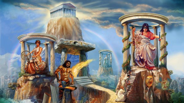 Олимп гора богов