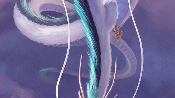 Унесенные призраками дракон арт