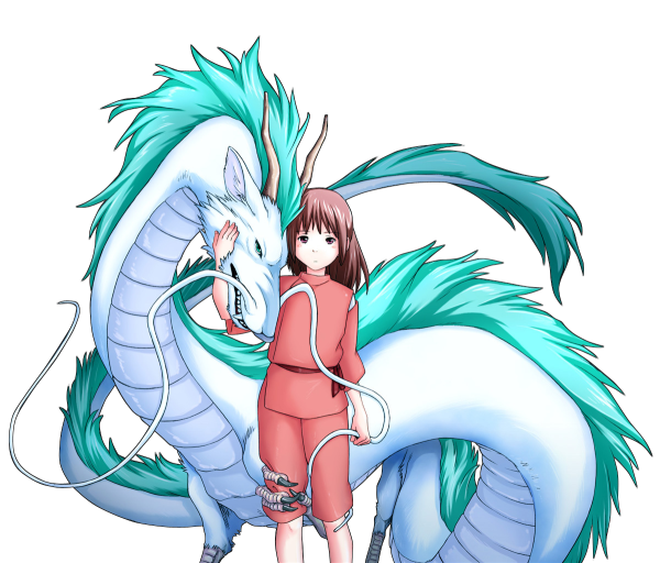 Хаку Унесённые призраками голый