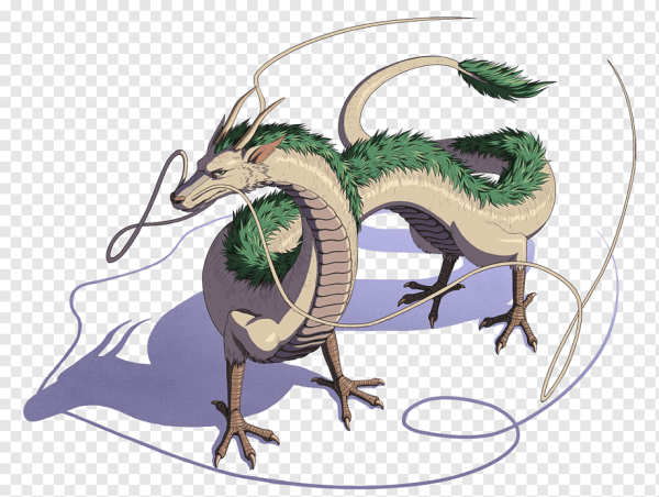 Хаку Унесенные призраками дракон