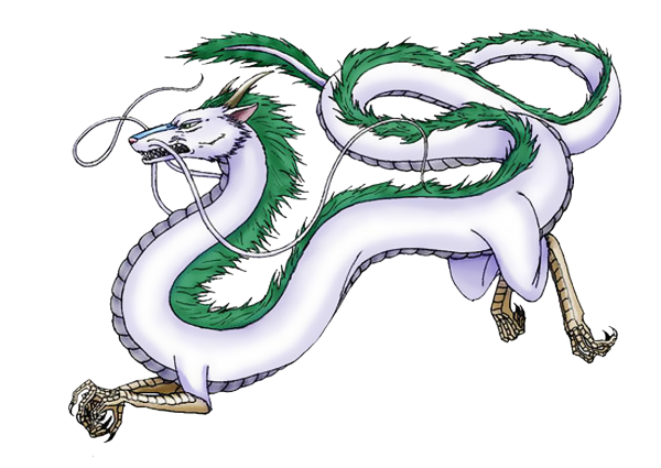 Тихиро и Хаку дракон